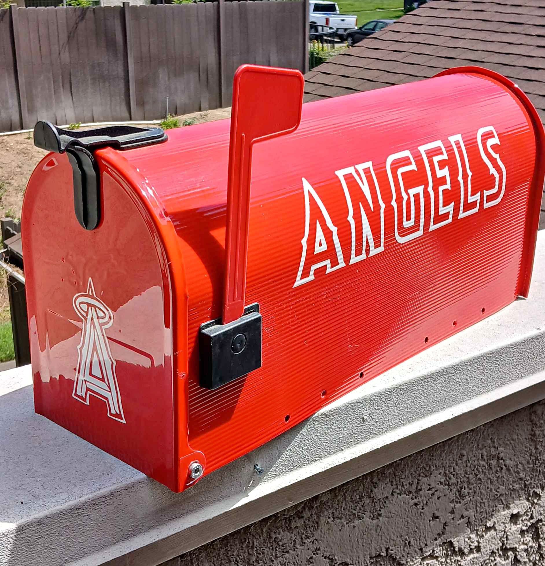 Angels baseball mailbox - Baseball & Softball - Ontario, California ...