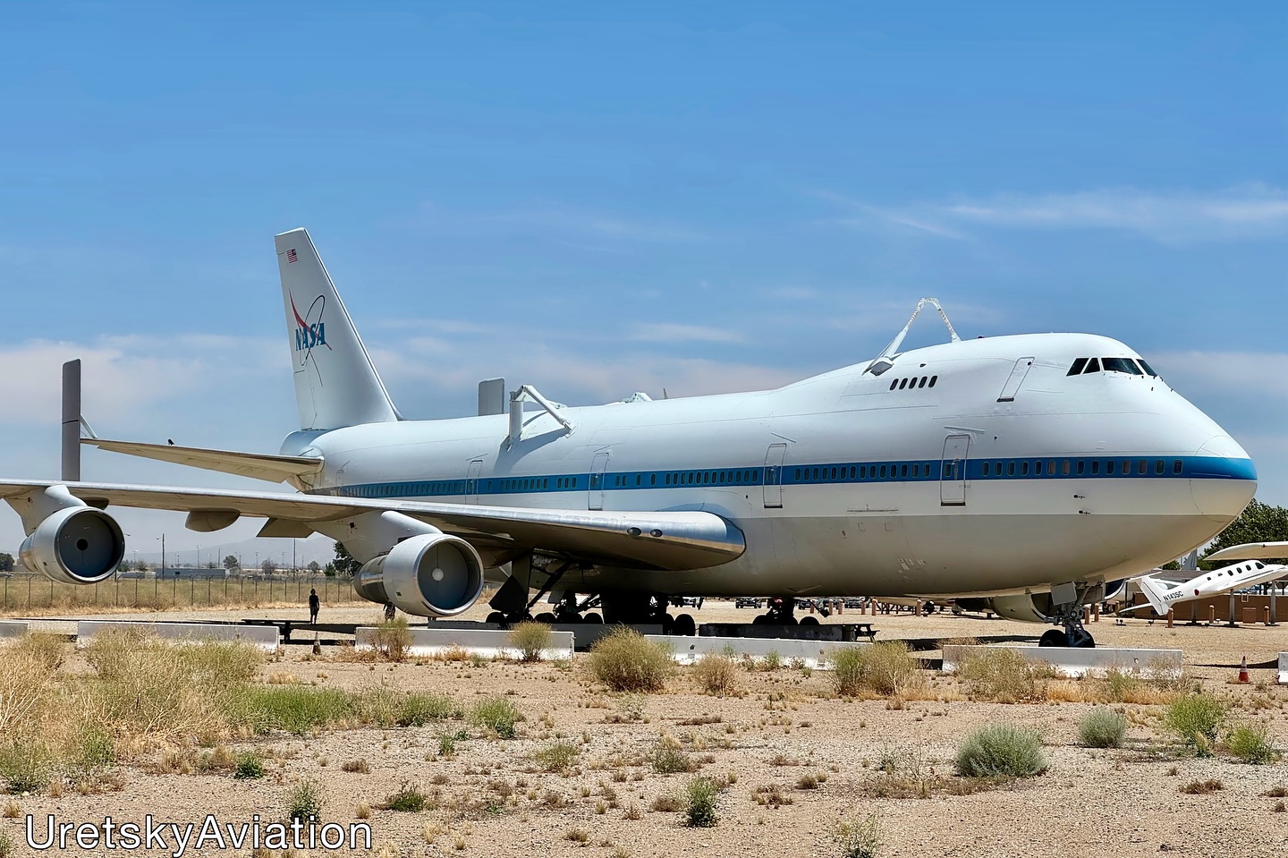 NASA Boeing 747SR N911NA * 2022-11-15 * PMD (Joe Davies Heritage