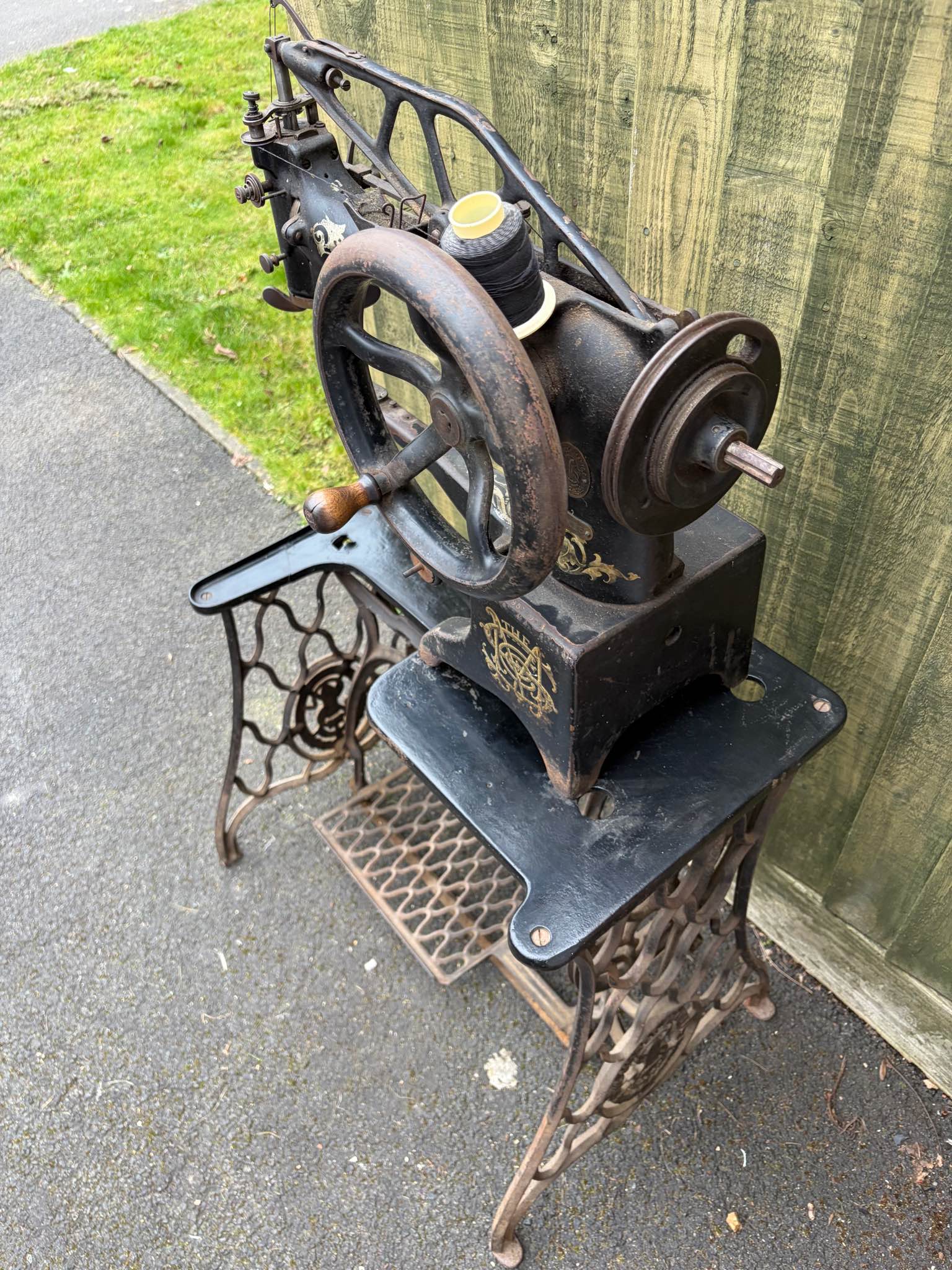 Vintage Singer 29K15 Leather Cobbler Sewing Machine - Sewing Machines ...