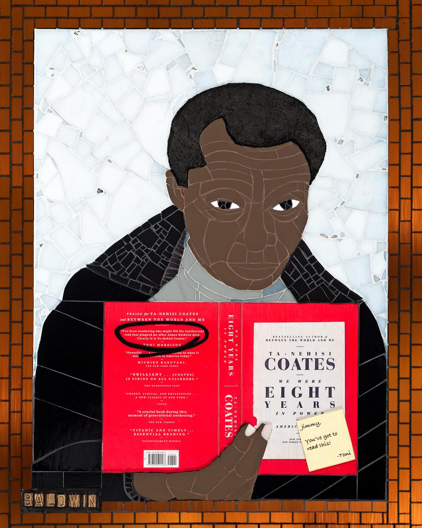 Toni Morrison and James Baldwin in France