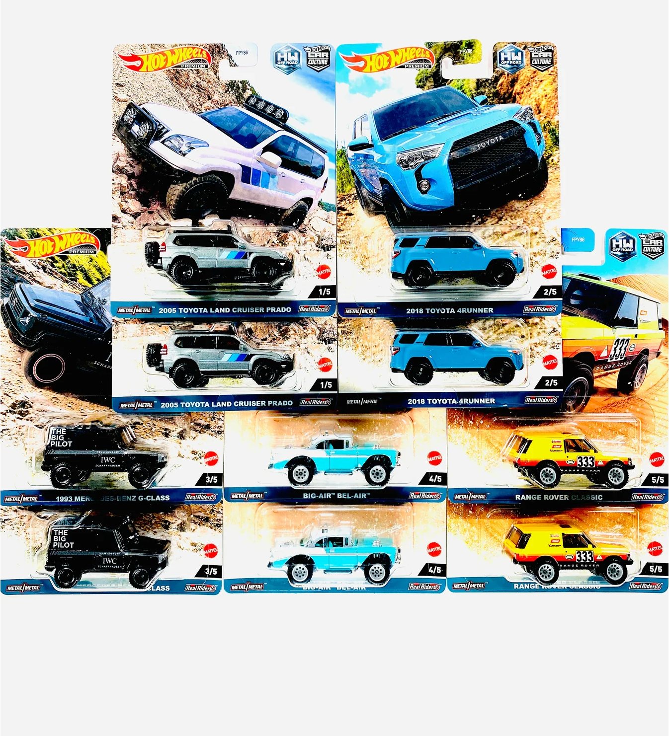 2025 Hot Wheels premium car culture off road series