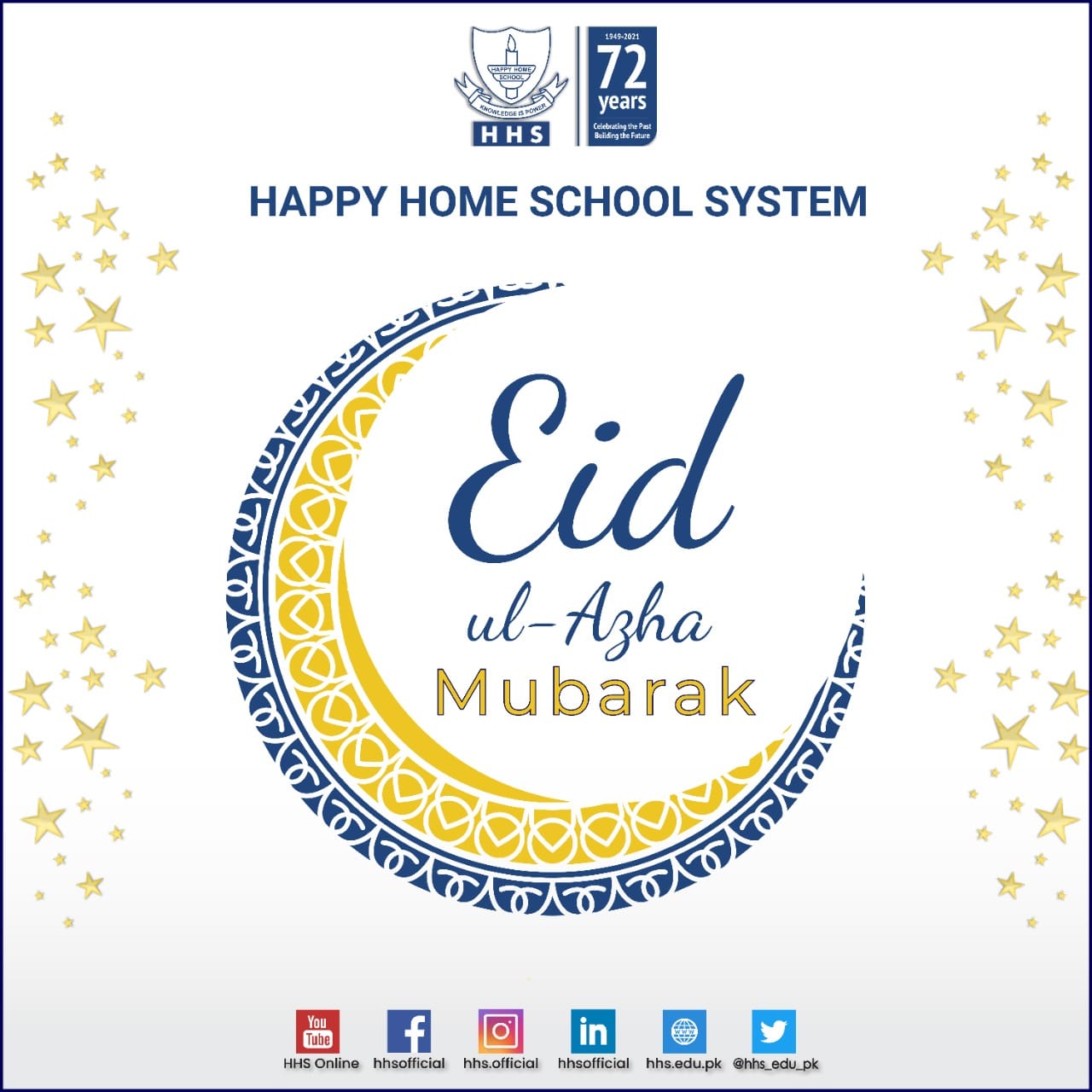We wish everyone a happy, healthy and... - HHS School System