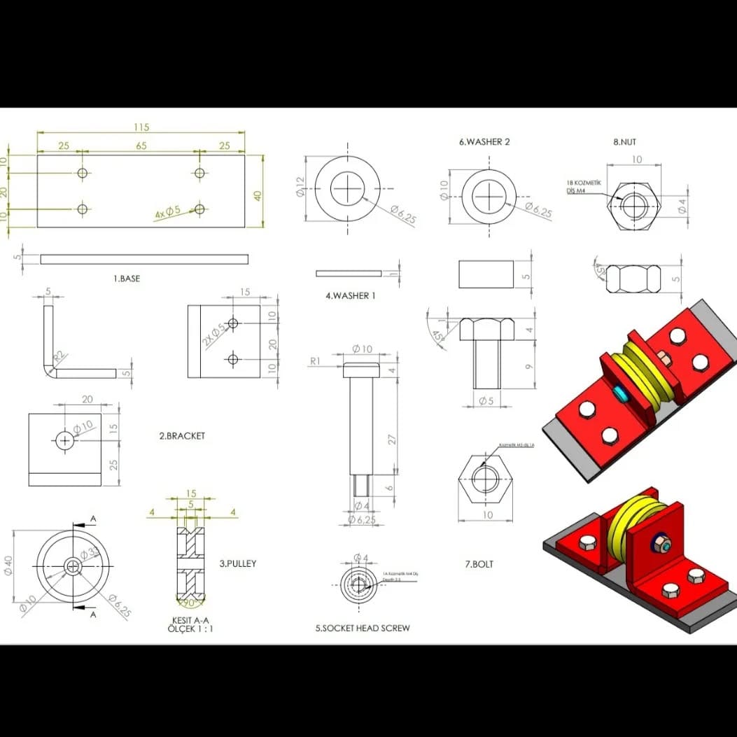 Aar Mech - SolidWorks Drawing File for Practice 📌 #cad #solidworks # ...