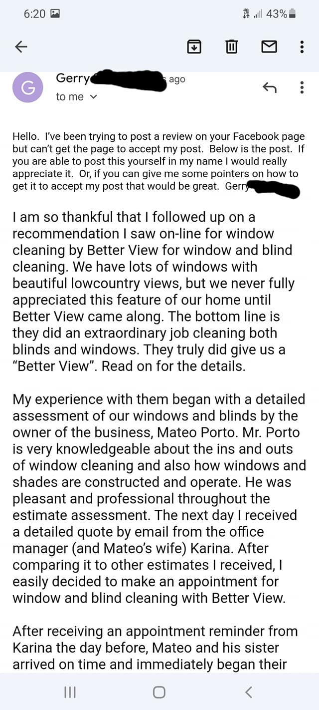 Better View Window Cleaning & Softwash