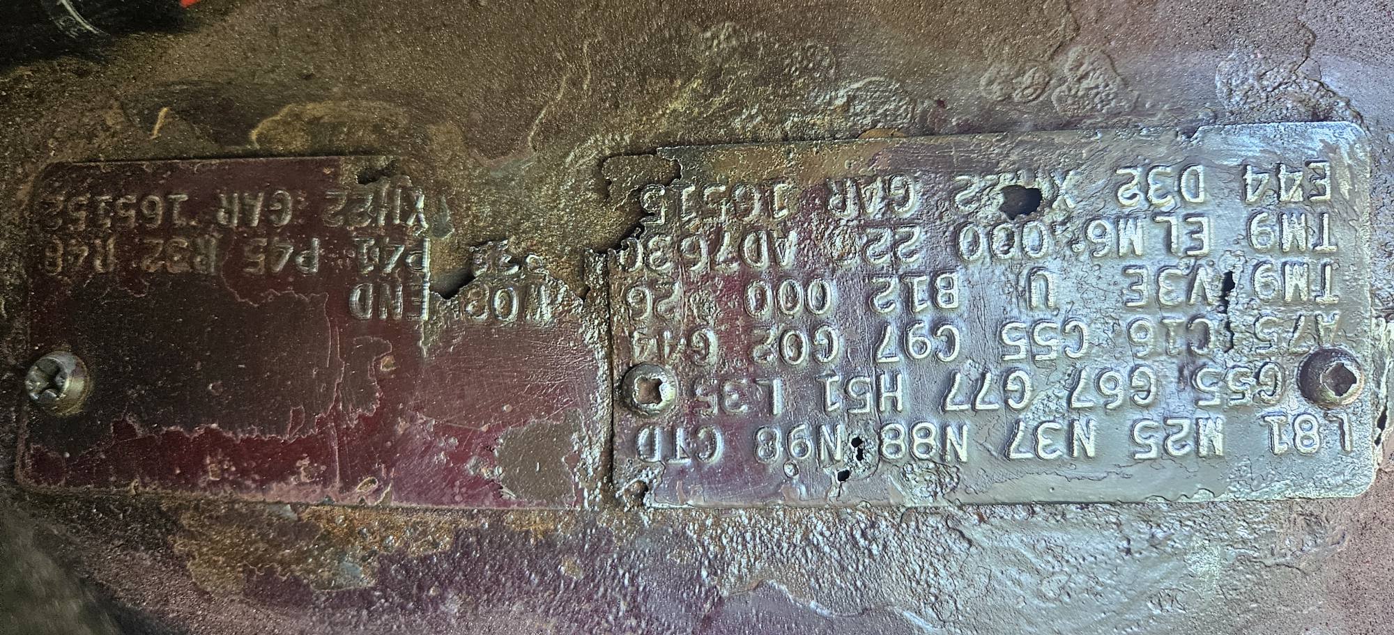 Decoding a Malaise-era Mopar fender tag to determine axle ratio