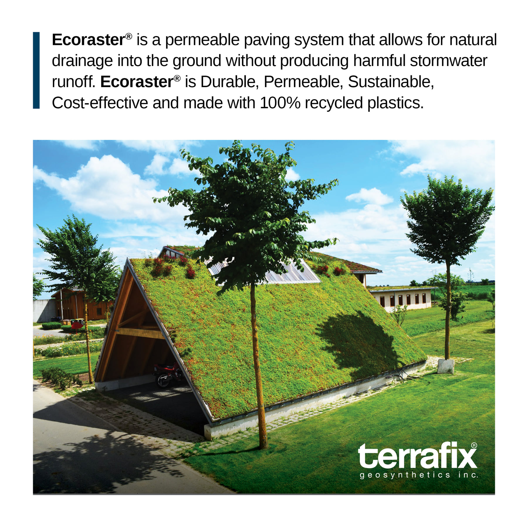 Terrafix Ecoraster® is a... - Terrafix Geosynthetics Inc.