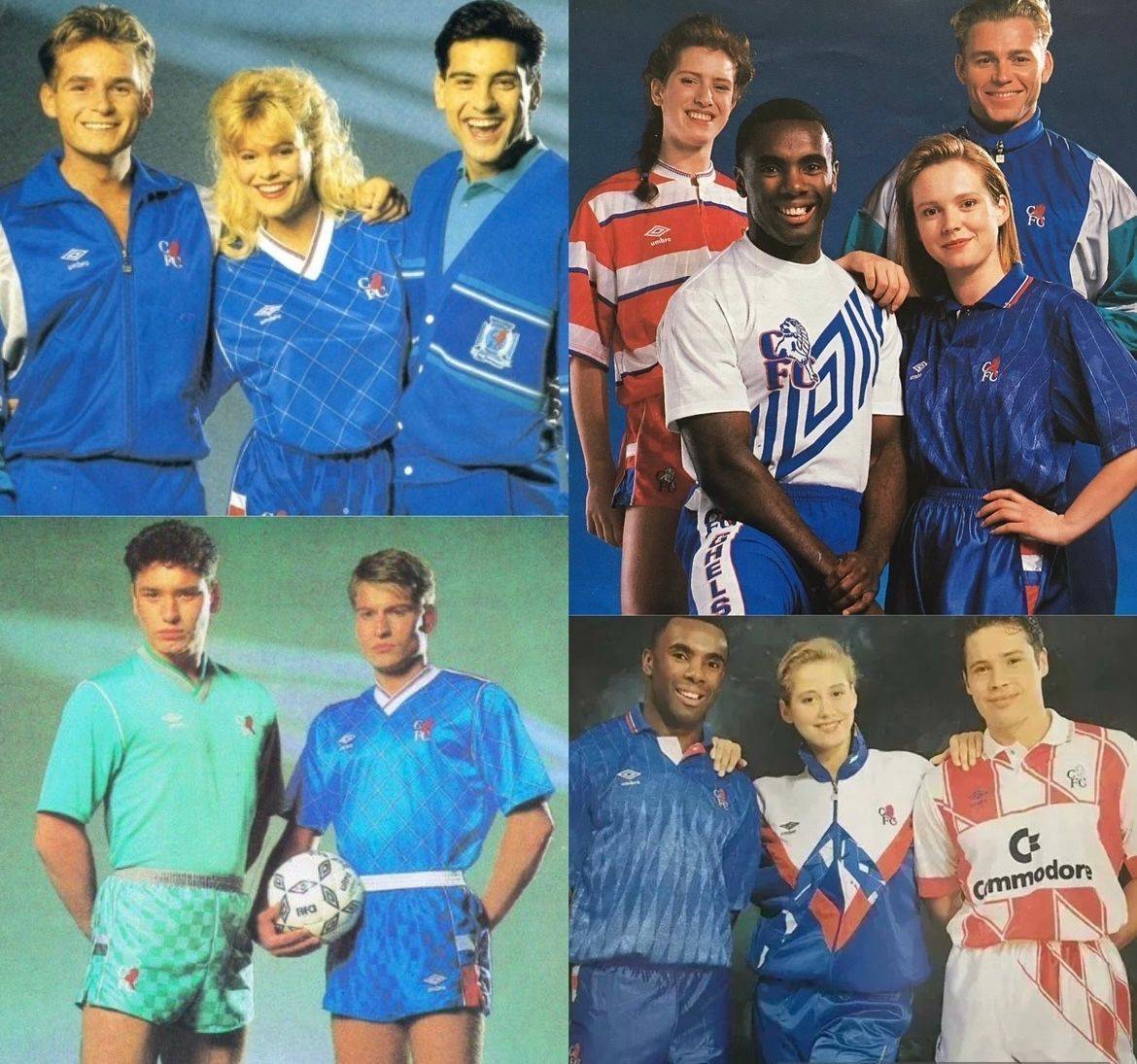 Classic Umbro #Chelsea advert from the 90s 😄