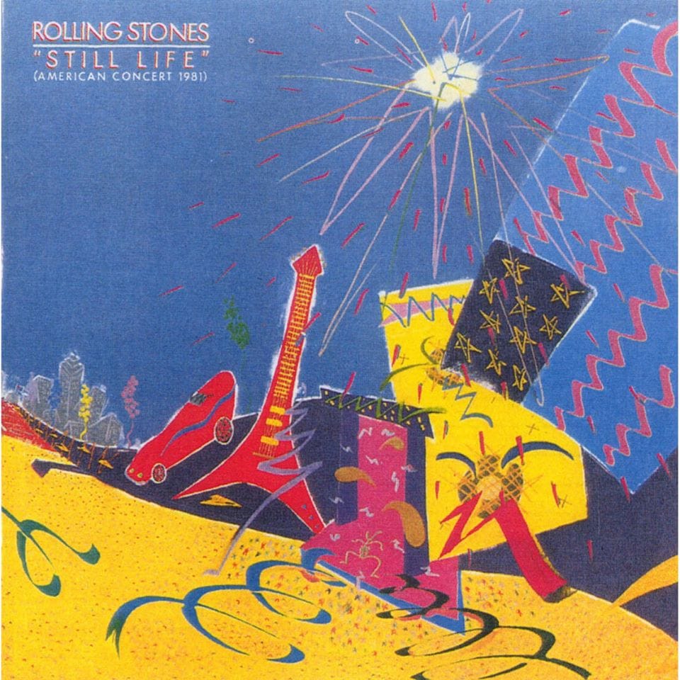 The Rolling Stones' live album Still Life release