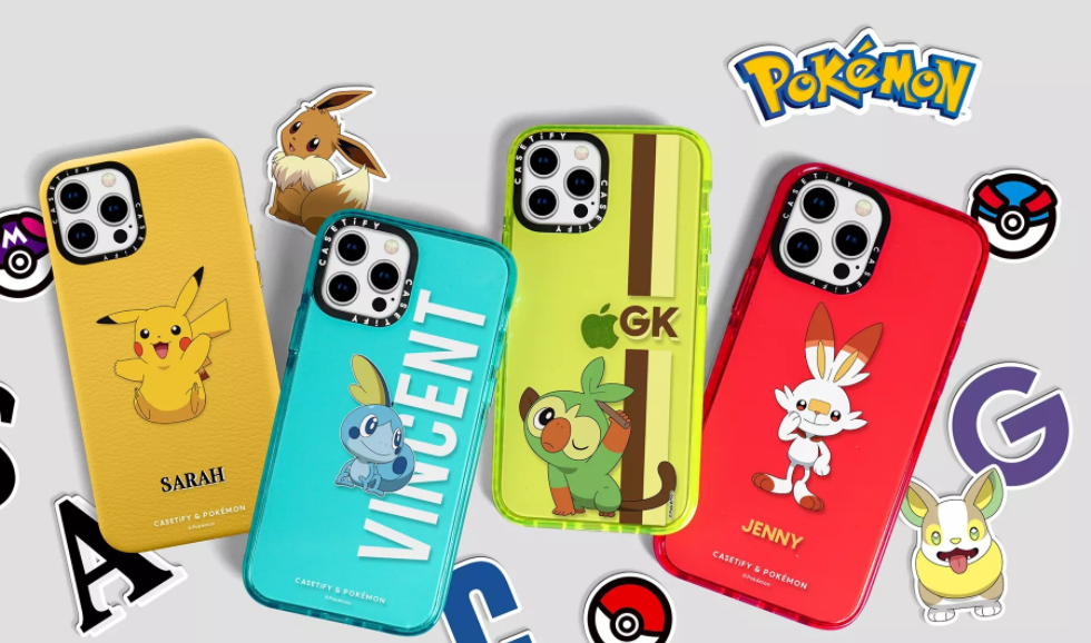 The latest CASETiFY & Pokémon Tech Accessories collection includes