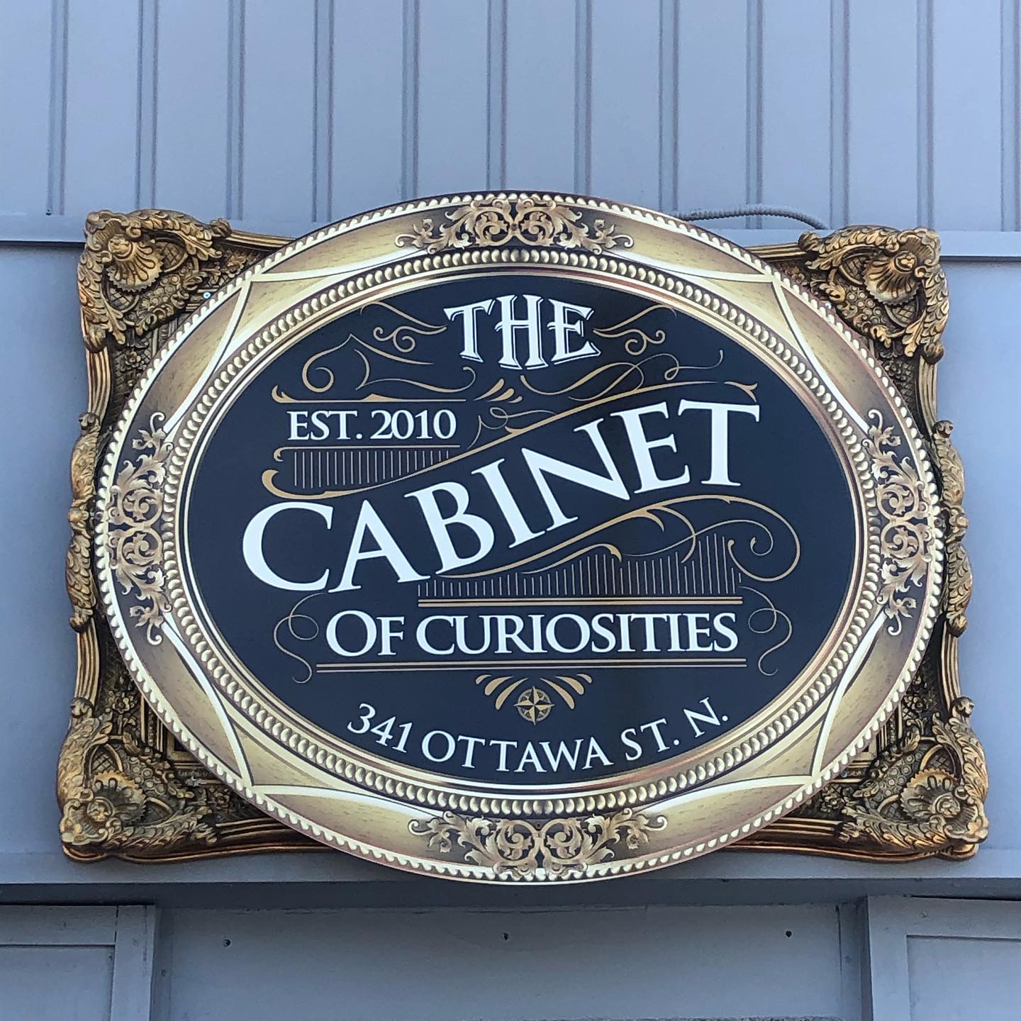 Our first sign is up at our new... - Cabinet of Curiosities