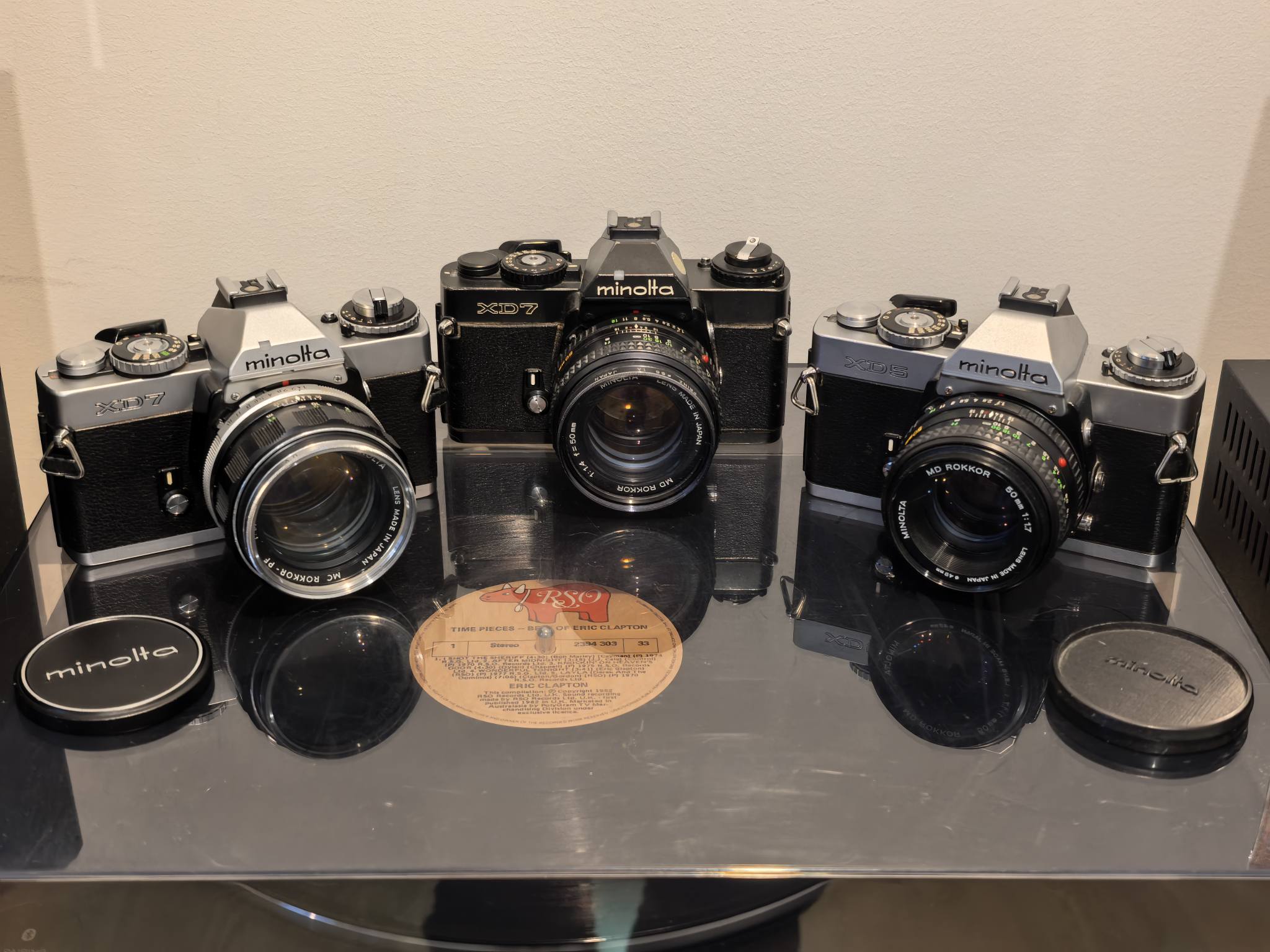 Minolta XD7 review with aperture and shutter speed priority modes