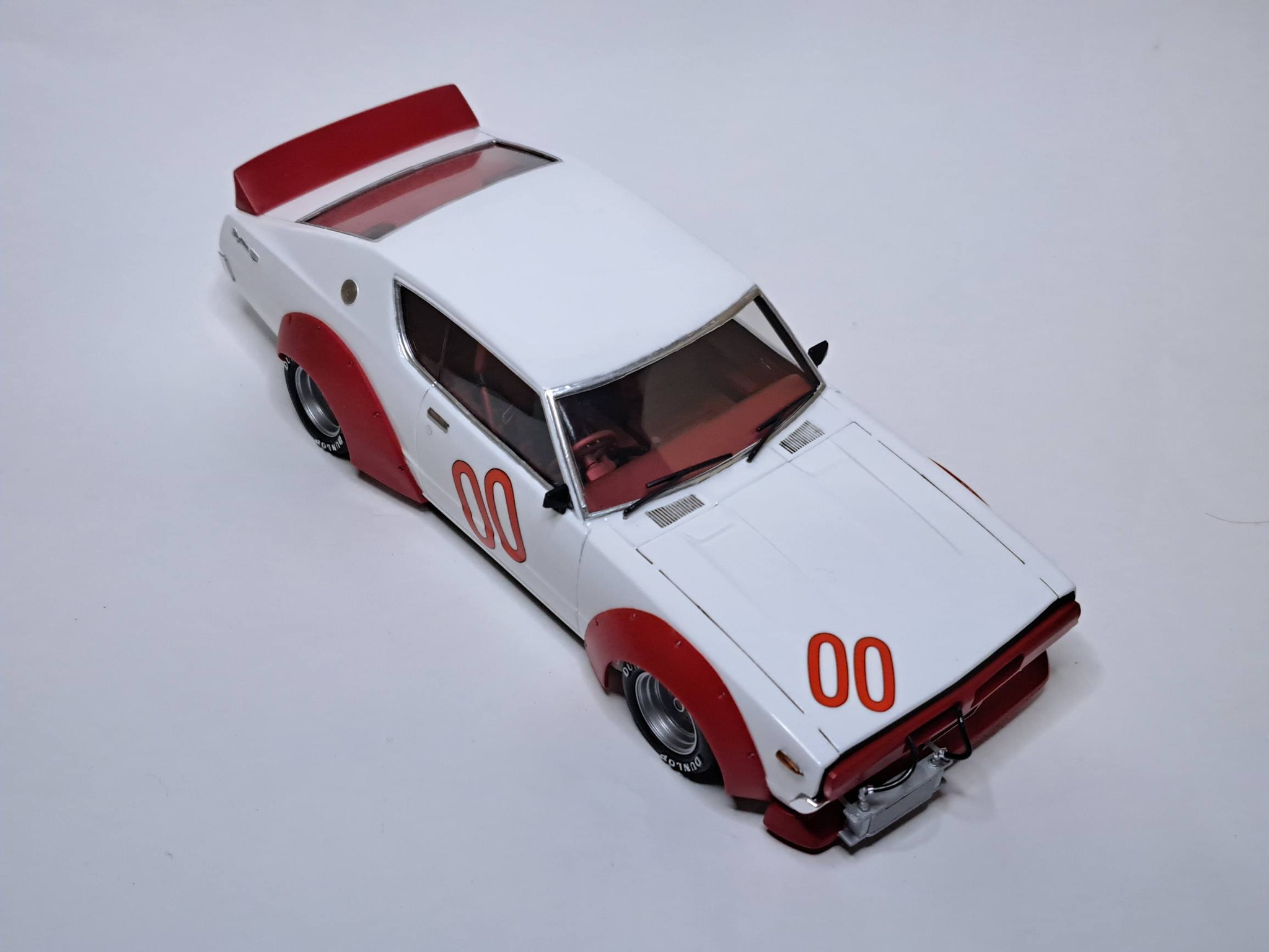 アオシマ 1/24 ワークスの鷹 ケンメリ 2Dr. HTワークス。 1/24 