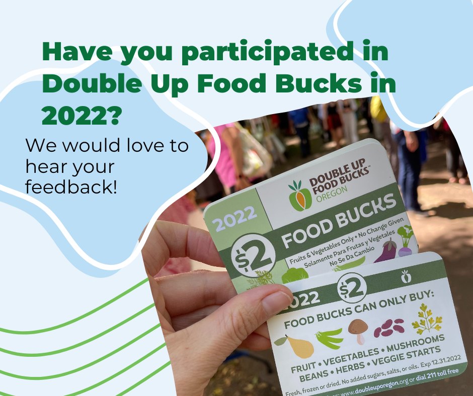 Our annual survey is open! We always... - Farmers Market Fund