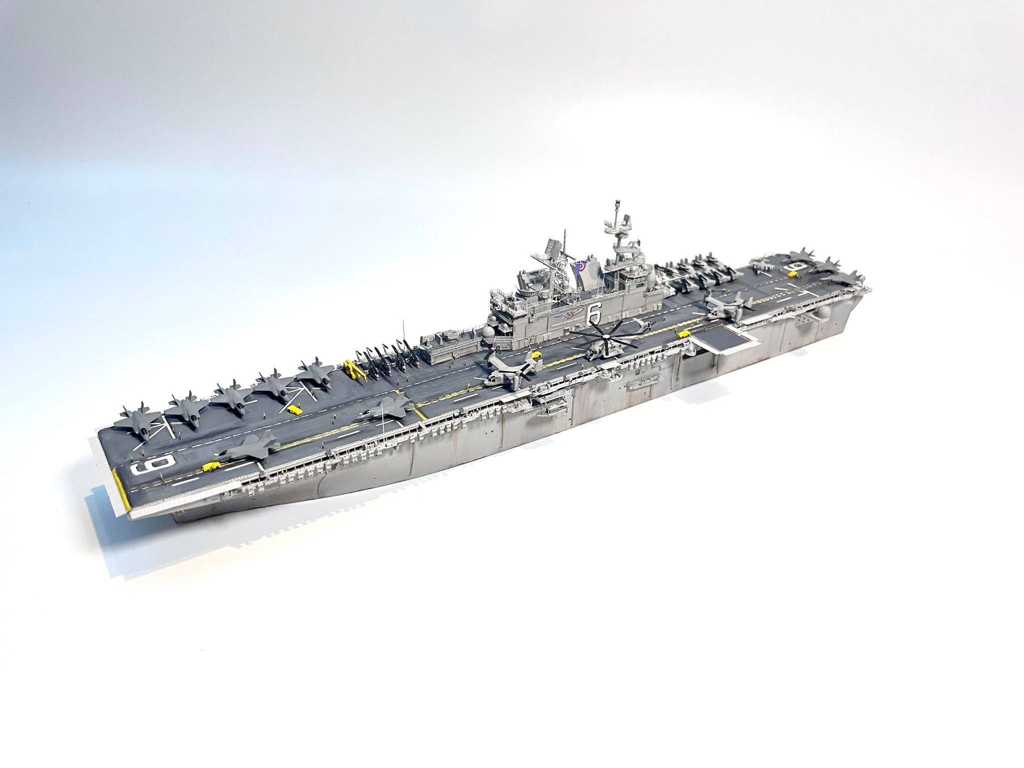 Building Orange Hobby s USS America kit