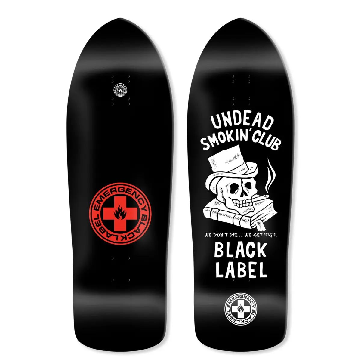 💀@blacklabelskates Undead Smoking Club decks available