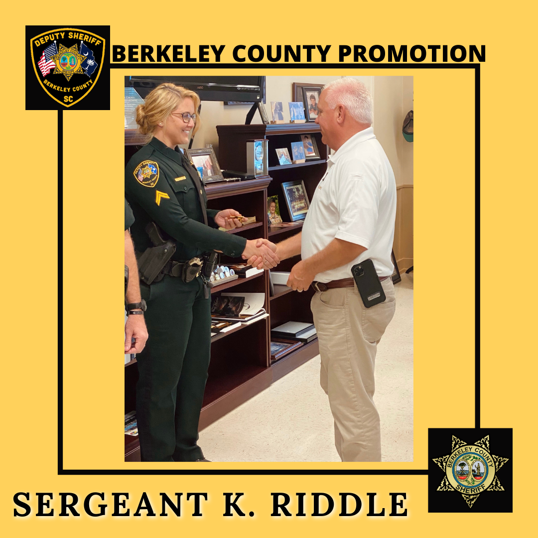 Berkeley - Berkeley County Sheriff Duane Lewis announced the promotion ...