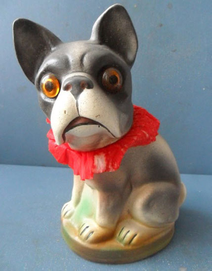 My 1950s French Bulldog Chalkware Carnival Prize Collection 🥰❤️