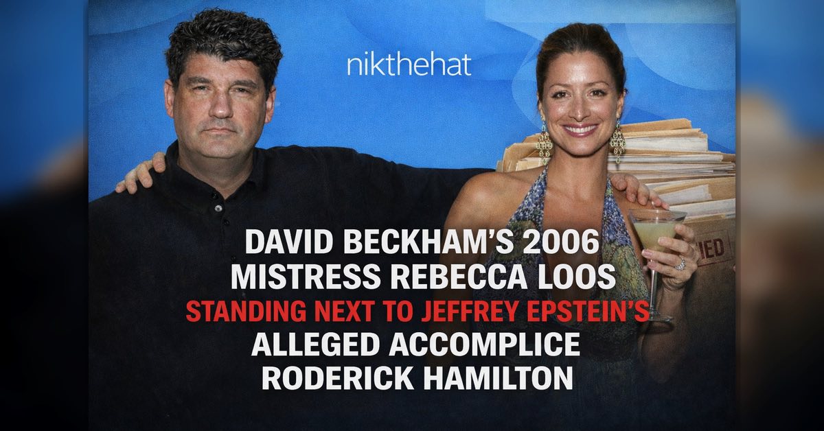 David Beckham’s mistress was... - Nik Tzimas Hatziefstathiou | Facebook