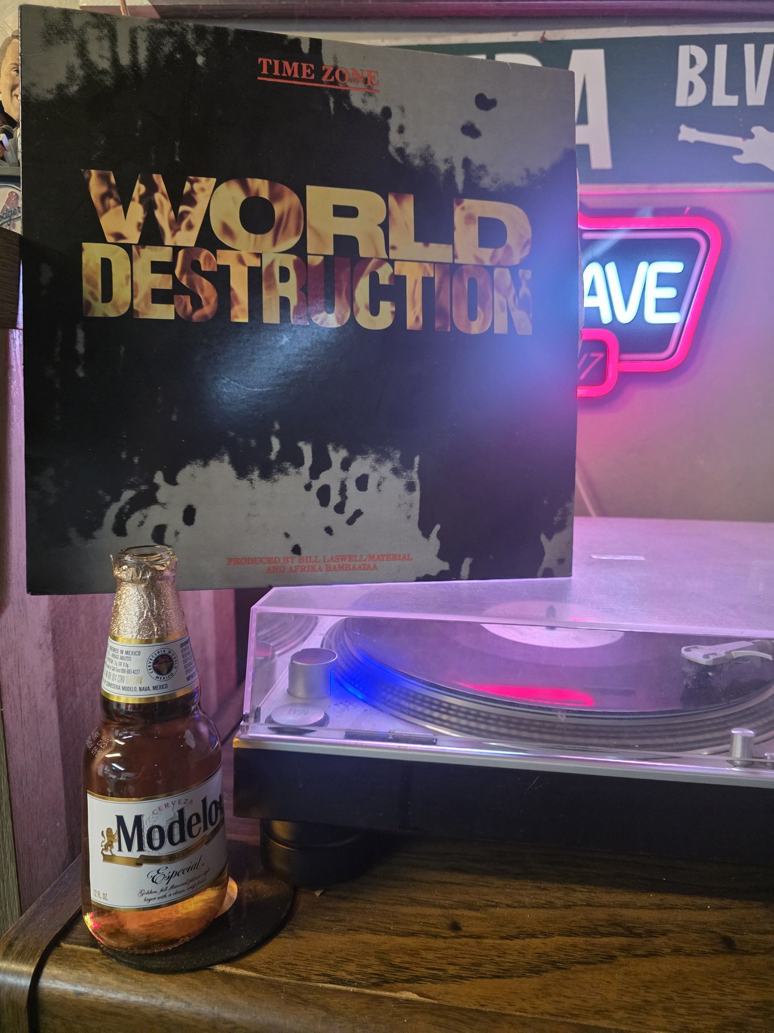 World Destruction song by Time Zone