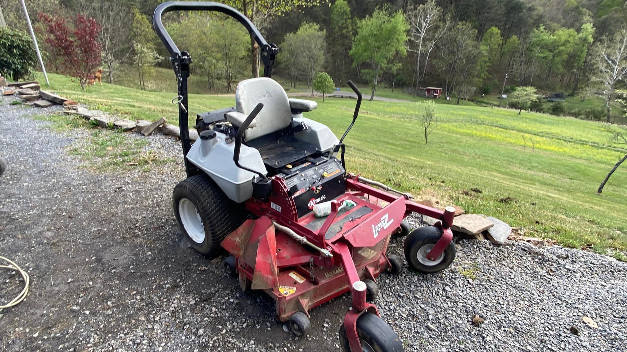 What is a 2005 Exmark Lazer Z 60 inch mower worth in Ohio?