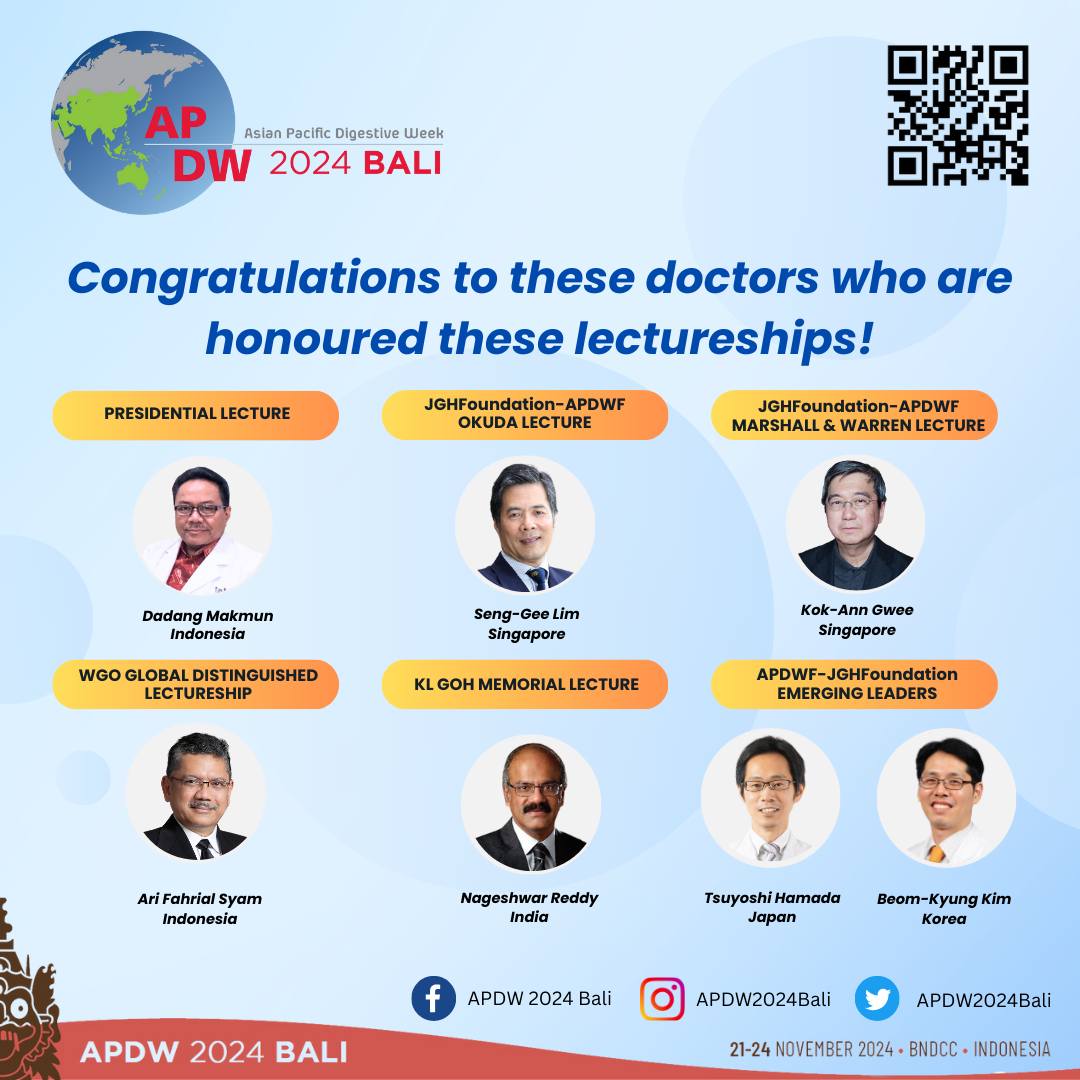 APDW 2024 Bali - 🌟 Congratulations to these distinguished...