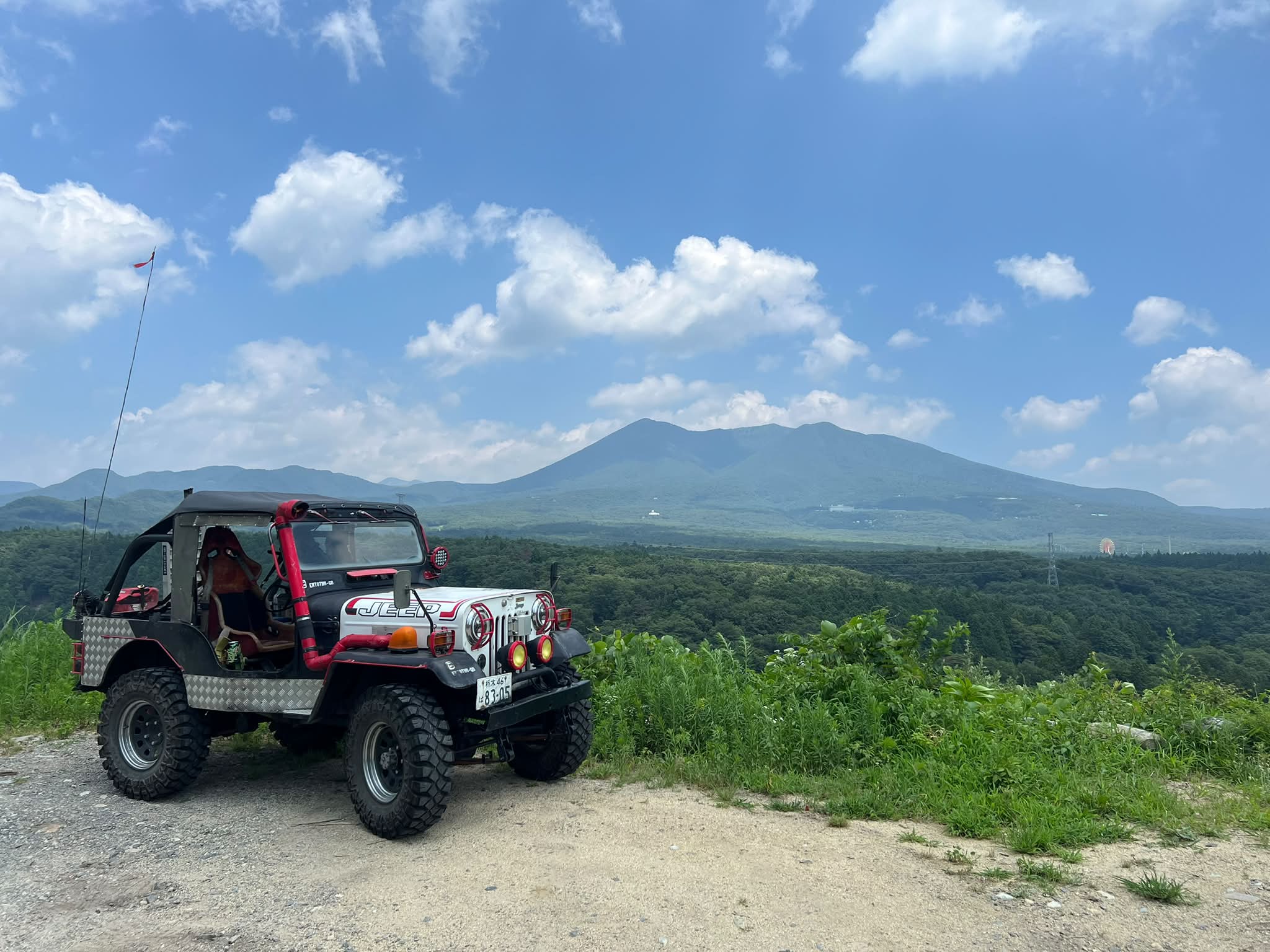 昔、福島の磐梯熱海の山奥で見つけたCJ3B-JC3。