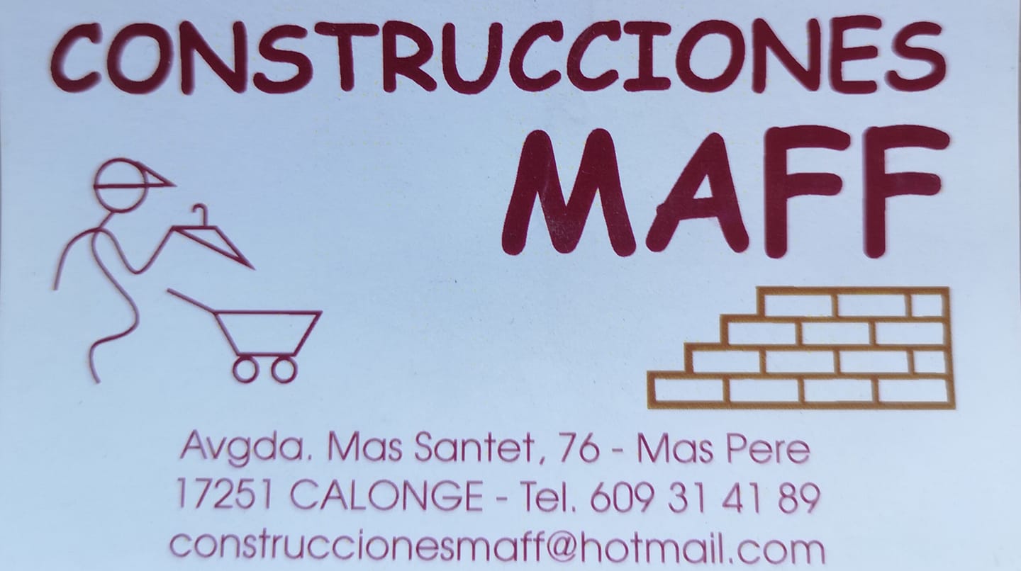 Construcciones MAFF | Calonge