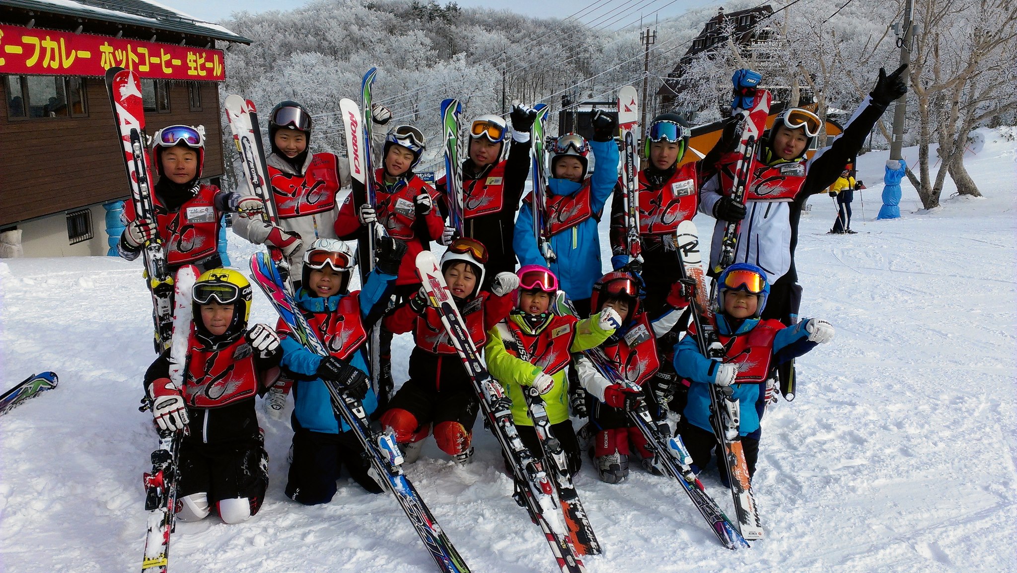 もがみジュニアスキーチーム MJST - 本日は2015GOLDWINナスターレースチャンピオンシップ東北決勝大会。出場者も応援の選手も一つに ...