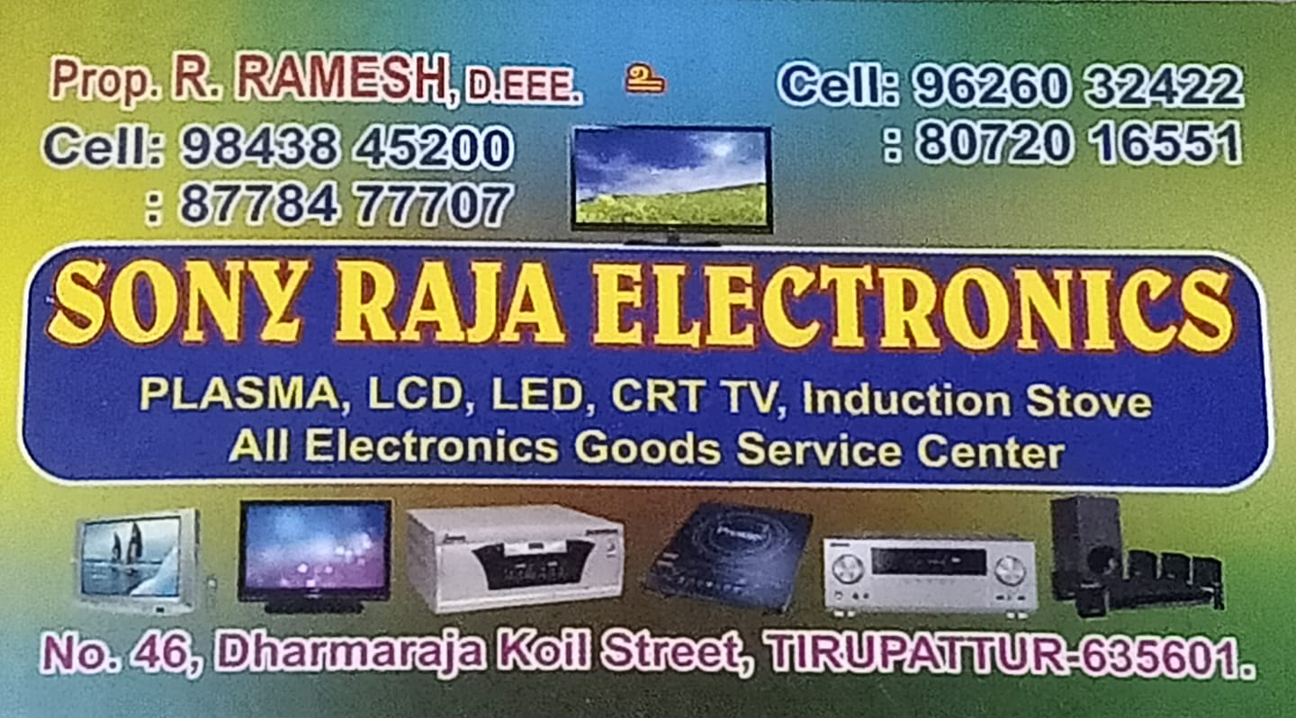 Raja Electronics, LCD, LED & Smart Tv Service Center