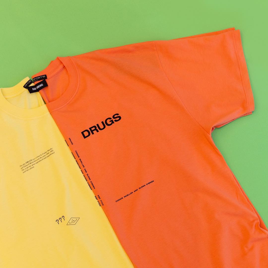 10 - . Raf Simons graphic T-shirts are available at