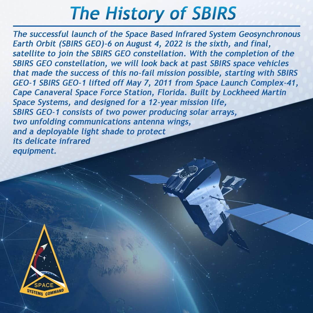 The successful launch of... - Space Systems Command - SSC