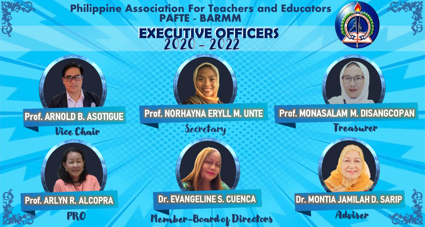 Philippine Association for Teachers and Educators . PAFTE - BARMM ...