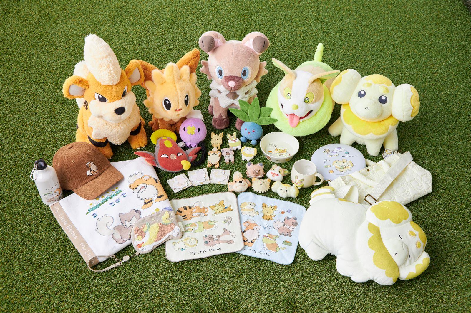 Japan Pokemon Centers' My Little Bestie merchandise