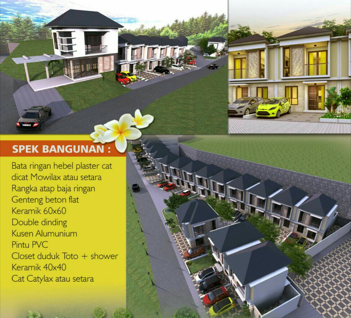 Rumah 2 Lantai Bebas Riba
