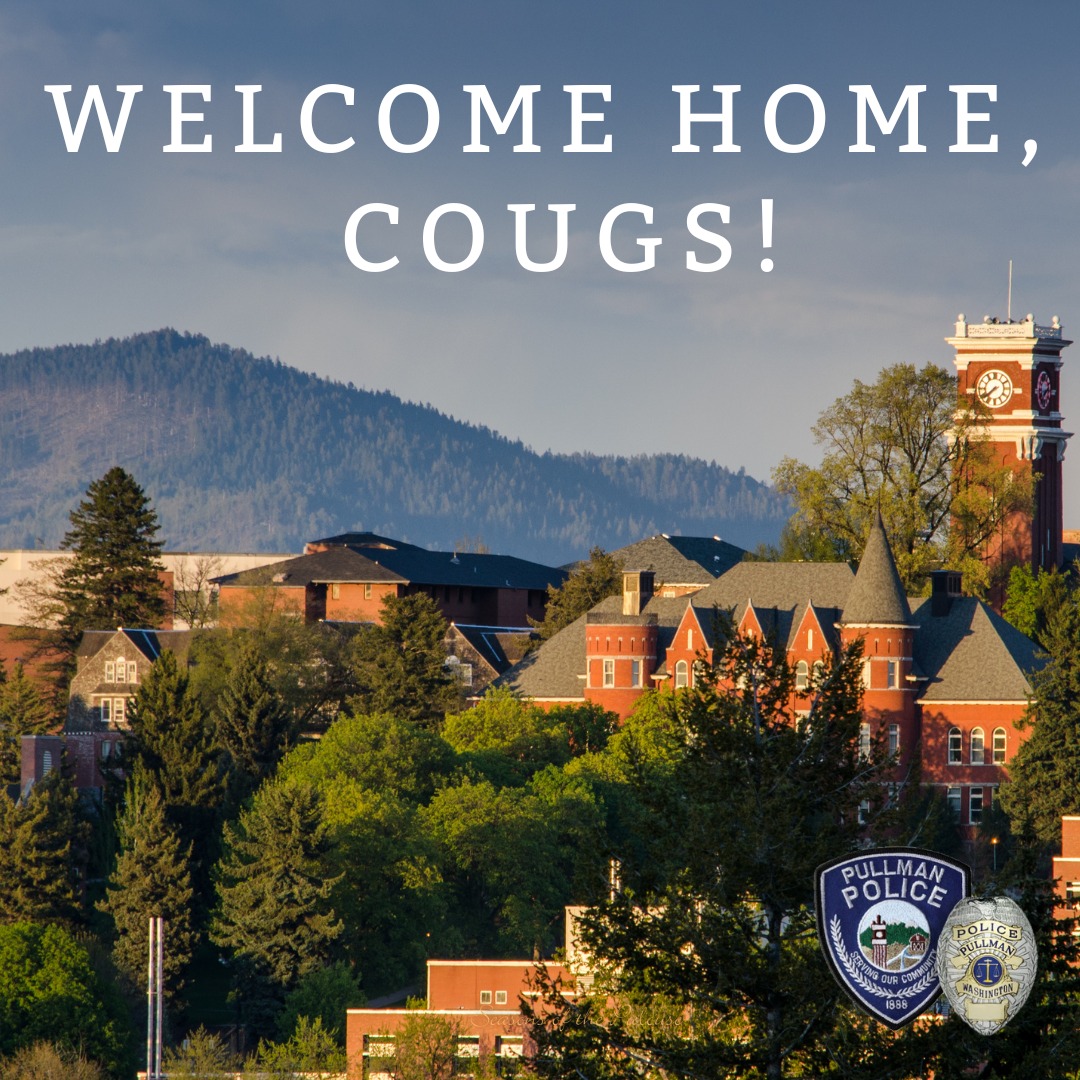 New to town? We've got... - City of Pullman Police Department