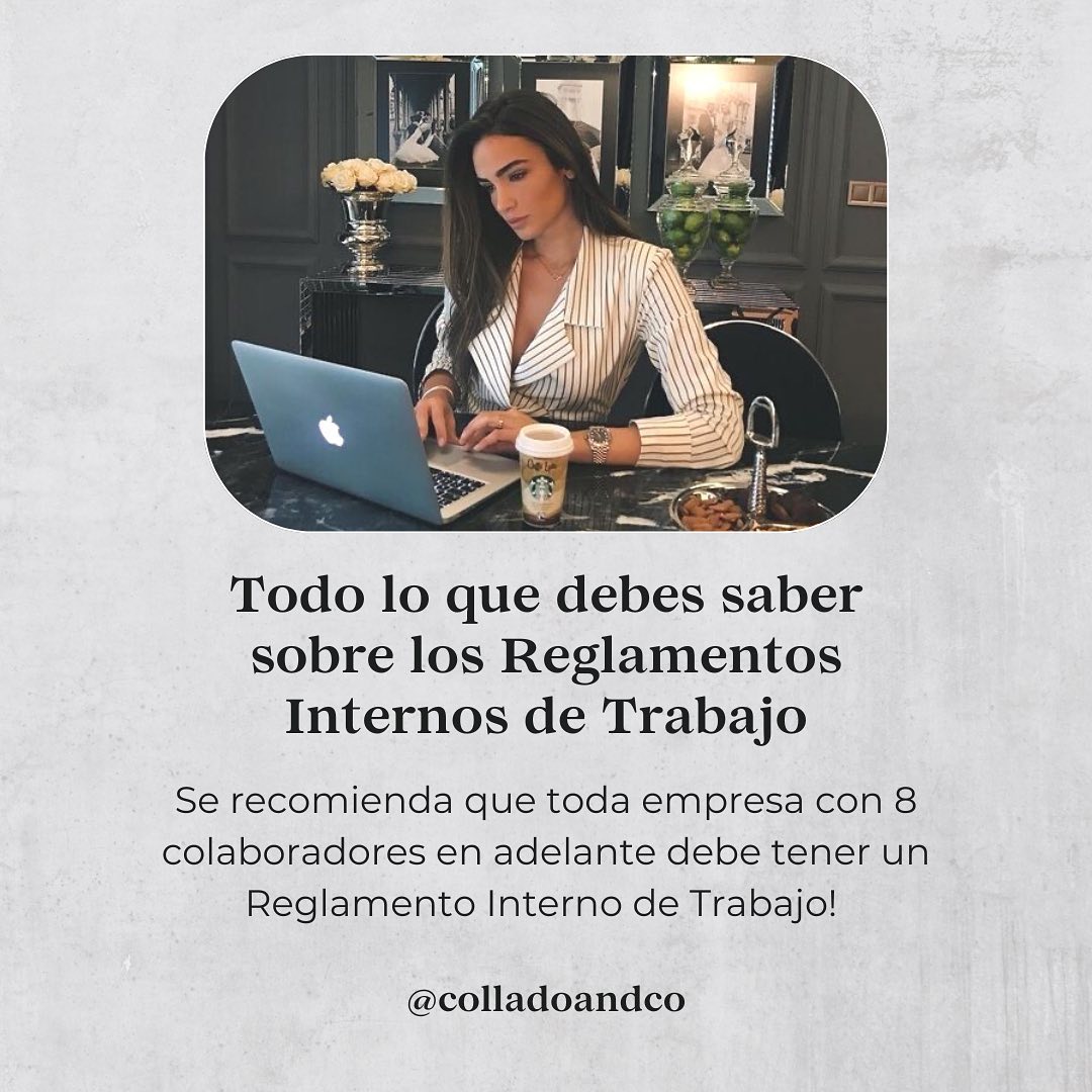 Collado - El tener un Reglamento Interno de Trabajo ofrece un mayor ...