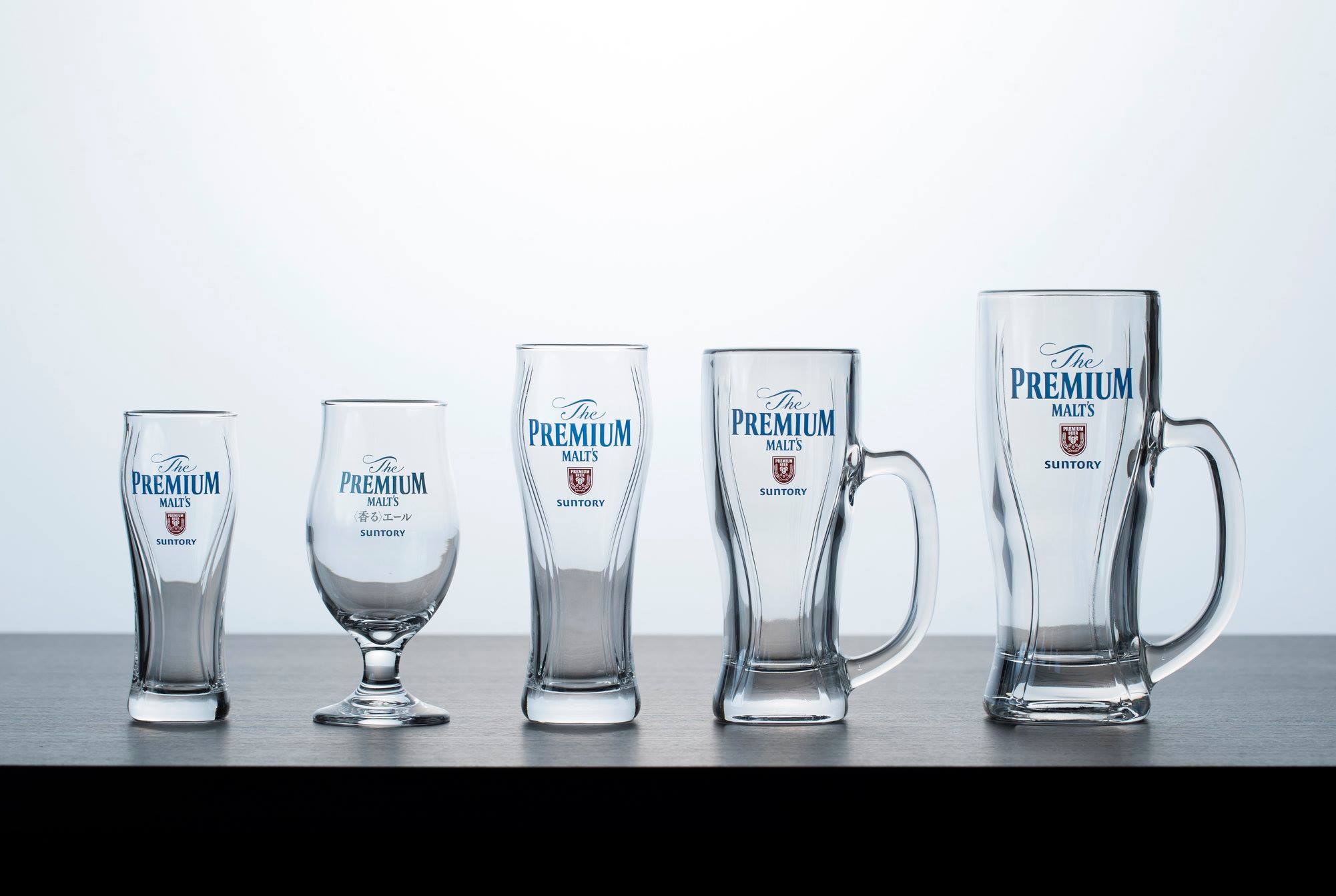Suntory - The perfectly calculated Beer Glass of The Premium 