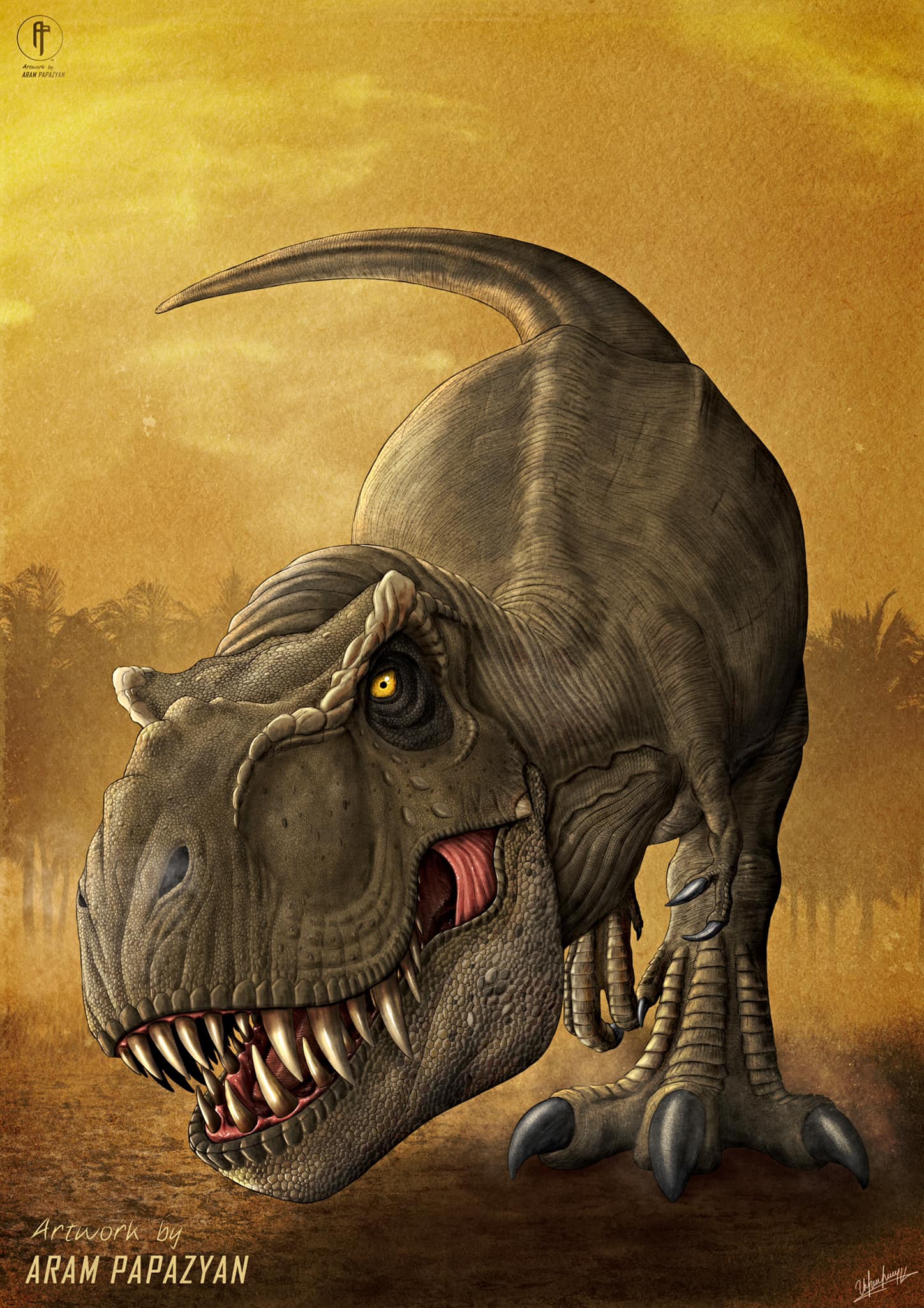 Jurassic Park Trespasser alpha rex artwork preview