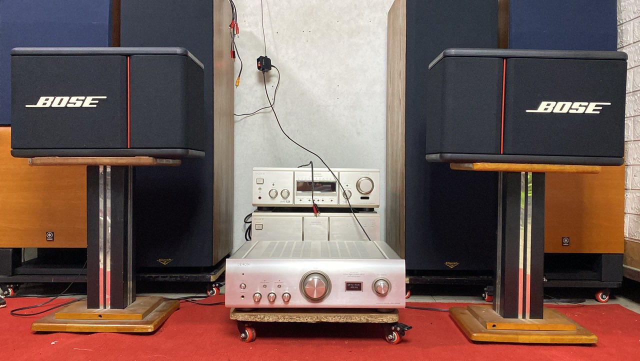 BOSE 301AV・BOSE 101SD・DENON PMA-390IV Japanese Denon amplifier