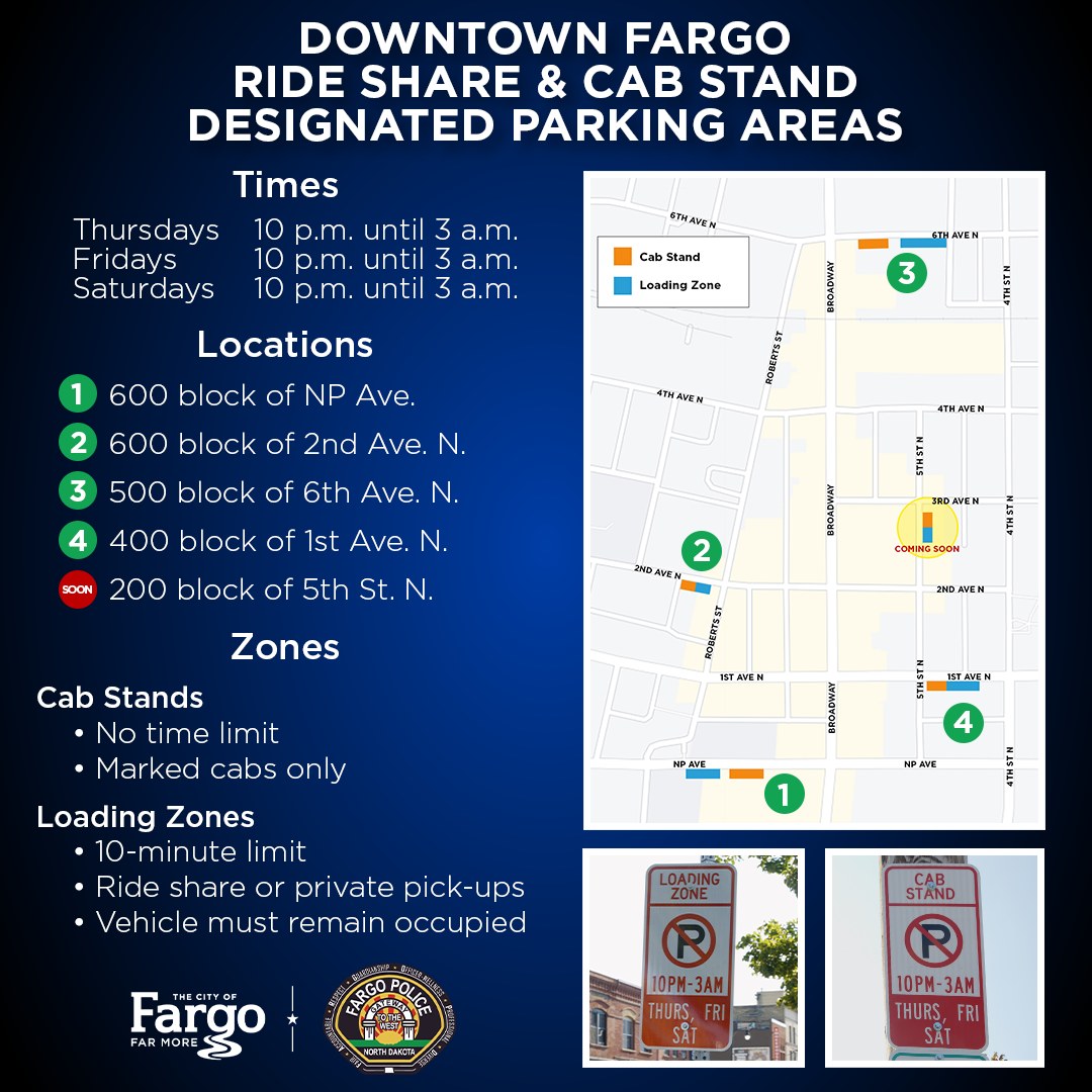 Welcome back, college students!... - Fargo Police Department