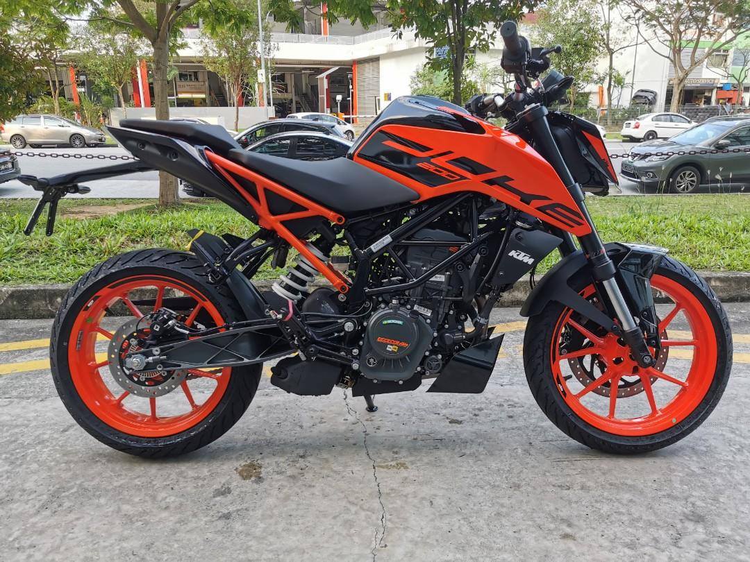 KTM Malaysia - KTM DUKE 200 | Mini Beast A small detail...
