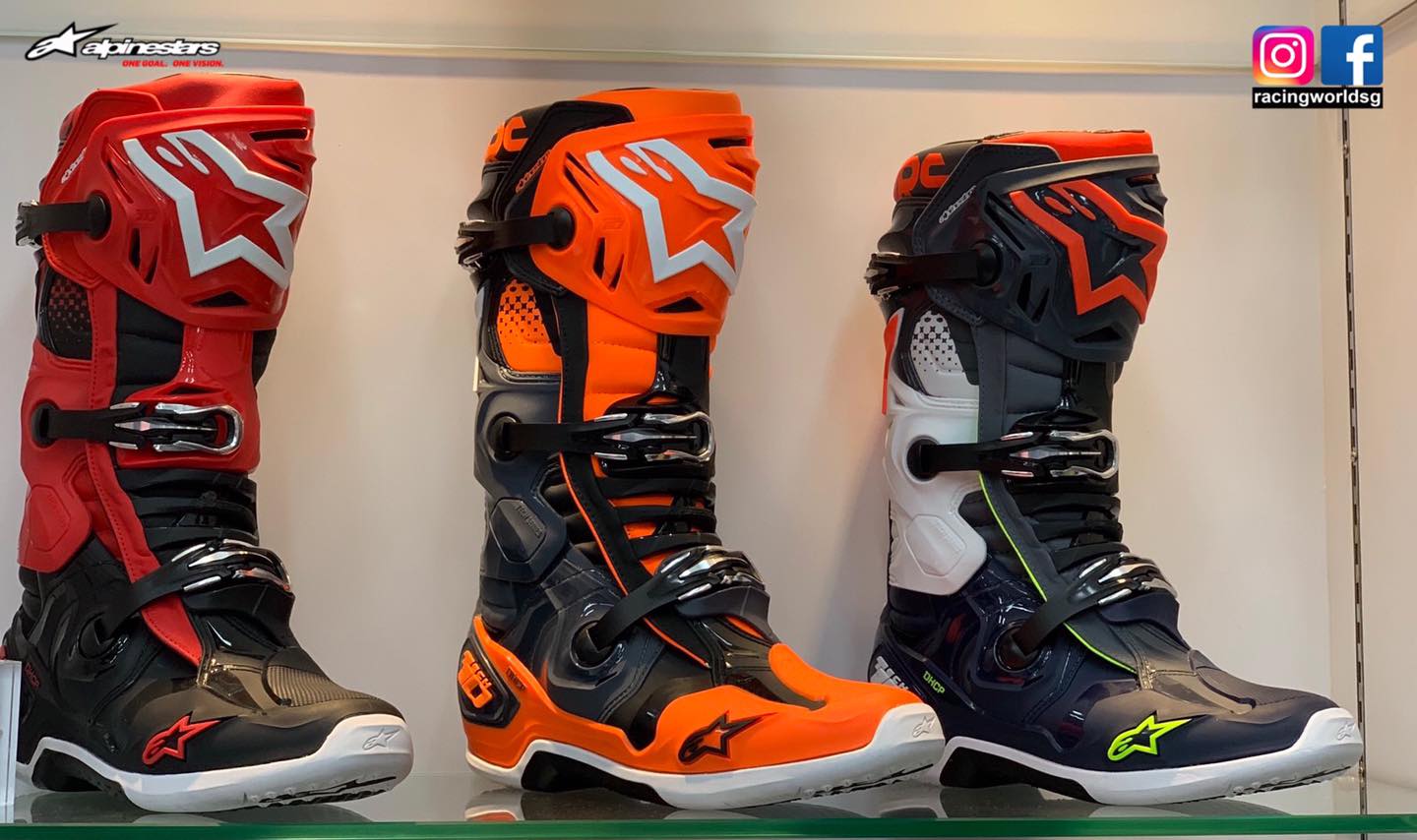 Alpinestars Tech 10 Boot The Tech 10 has set the standard for 