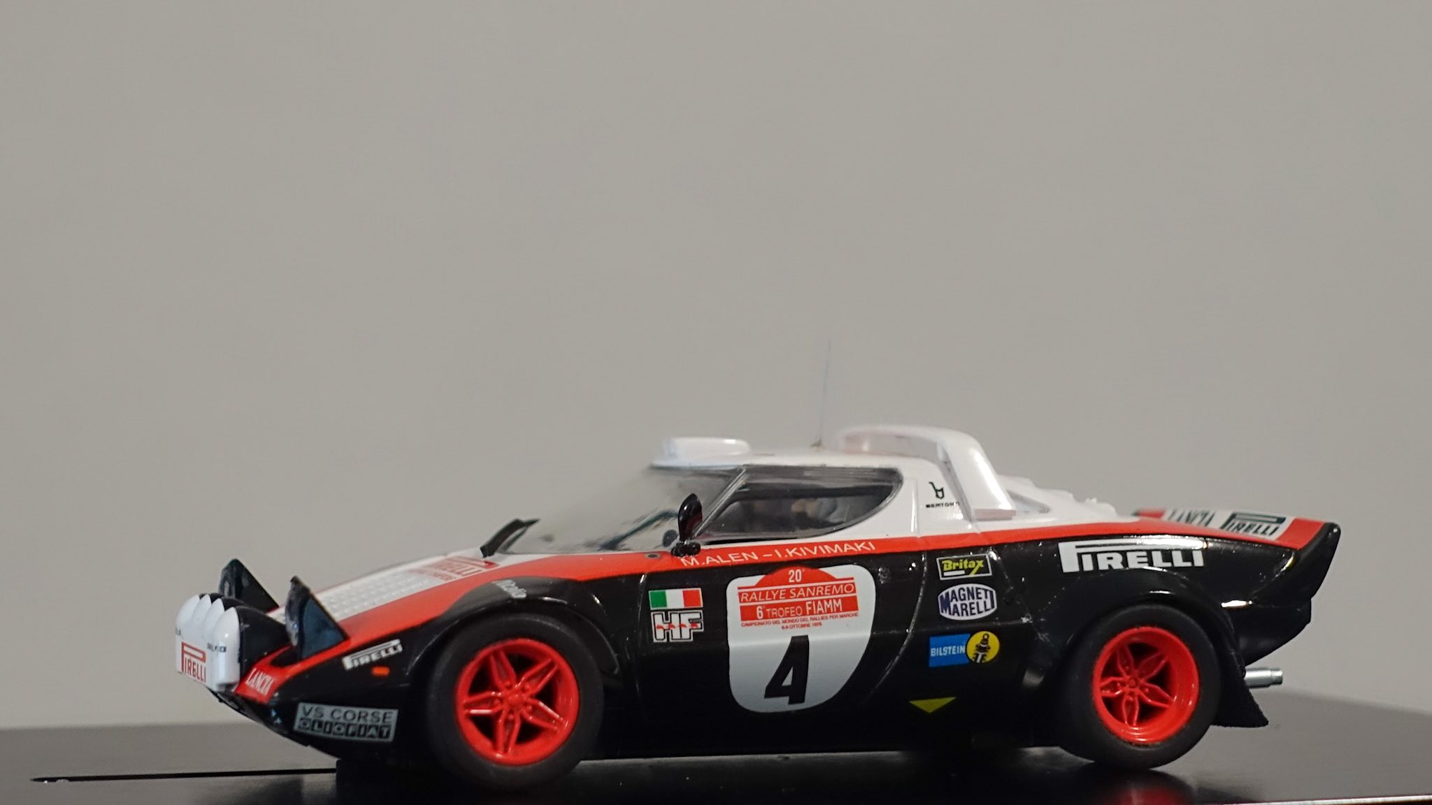 Lancia Stratos HF Alitalia Winner Rally Monte Carlo 1977 Spark