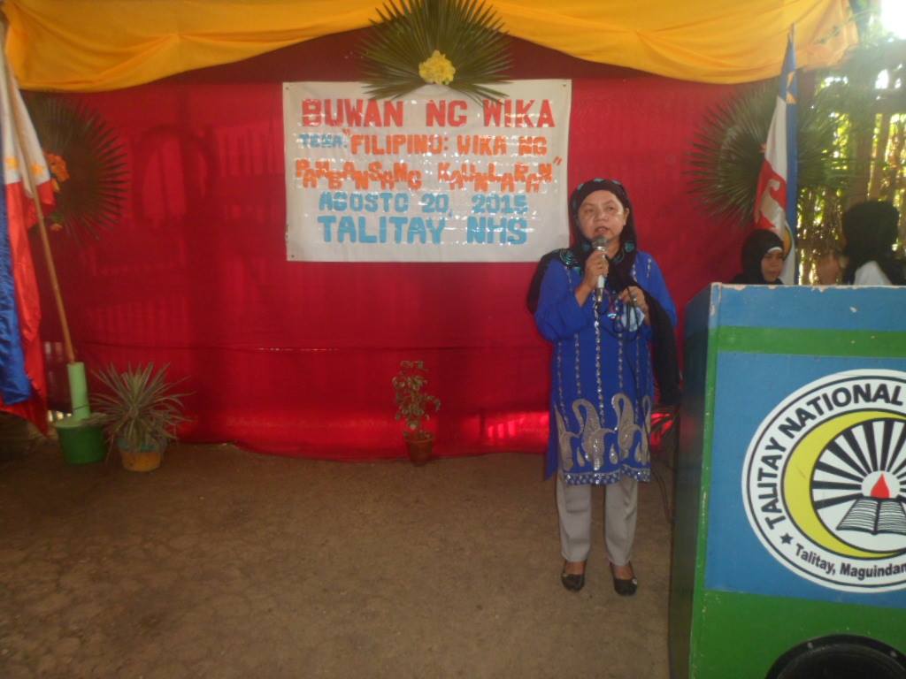 SELEBRASYON NG BUWAN NG... - Talitay National High School | Facebook