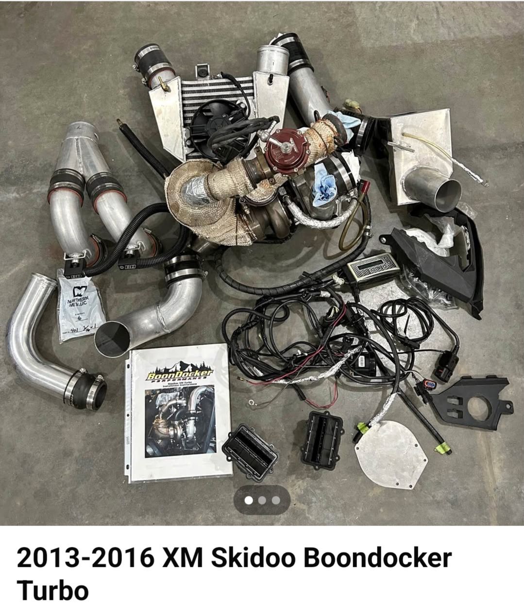 west o-① 2013-2016 Skidoo XM Boondocker turbo kit for sale