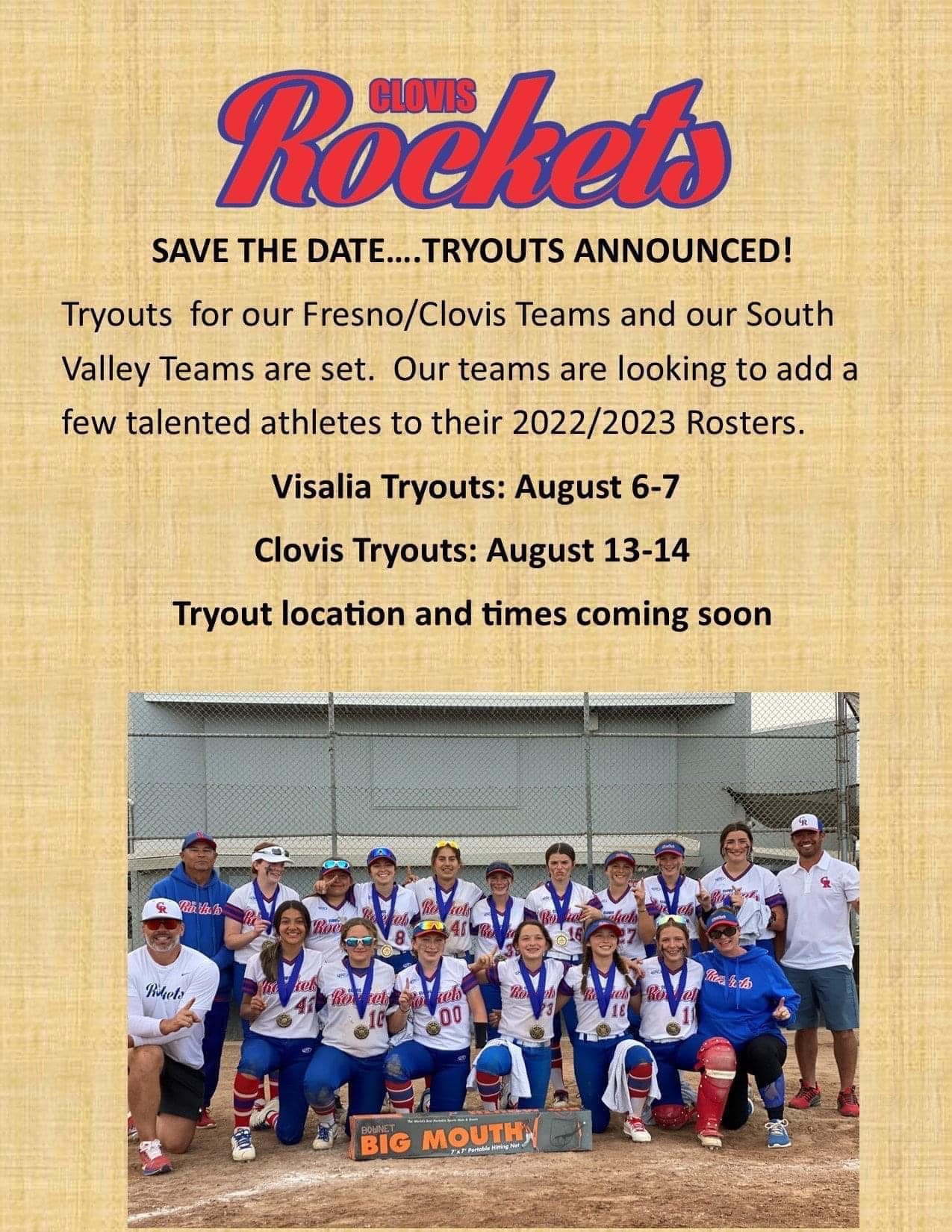 Clovis Rockets Moreno 16U | Visalia CA