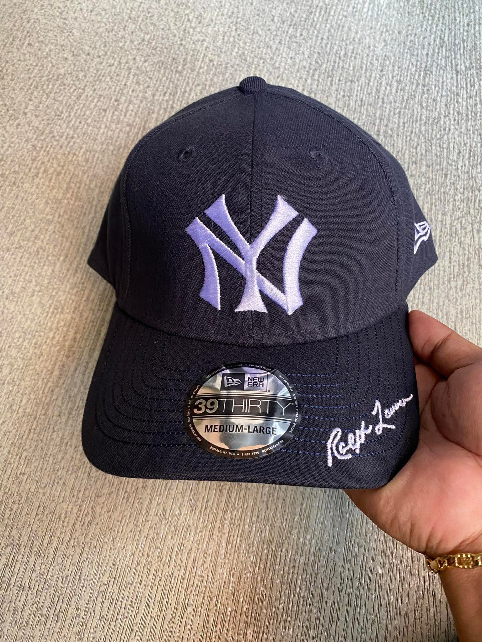 ? New York Yankees Ralph Lauren x MLB Navy – 39THIRTY Stretch Fit 