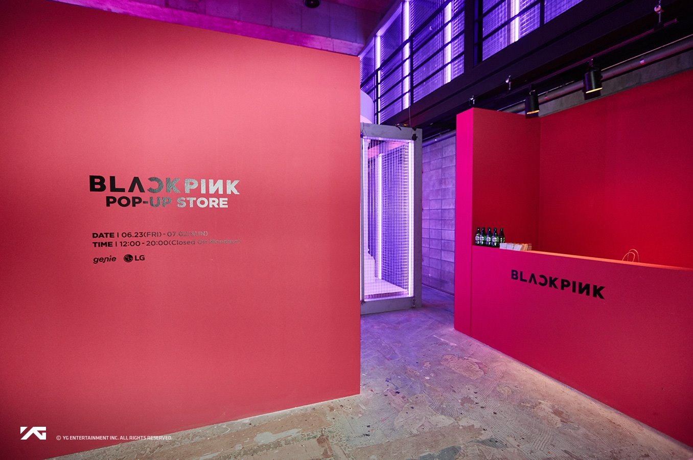 BLACKPINK - [BLACKPINK - POP-UP STORE] 장소...