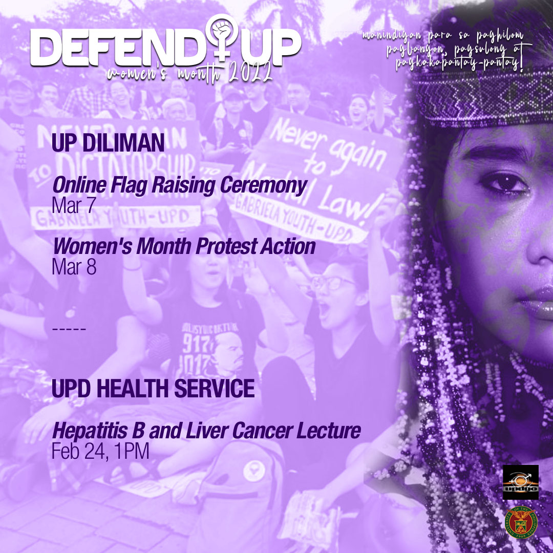 UP Diliman - Bilang bahagi ng pagdiriwang ng Buwan ng... | Facebook