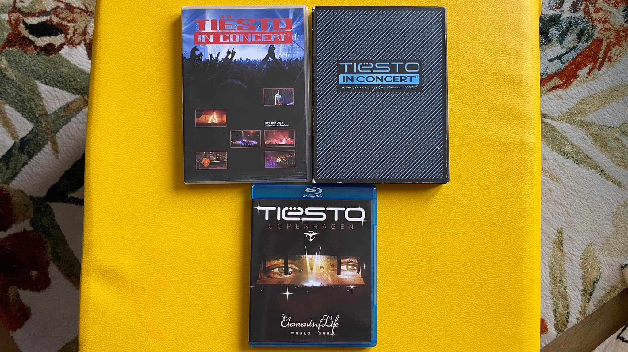 Tiësto In Concert 2003, 2004 & Elements of life DVD
